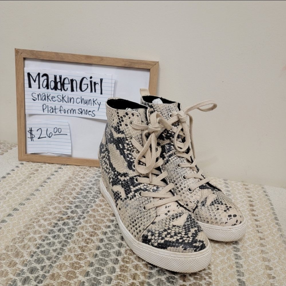 Chunky Steve Madden shoes